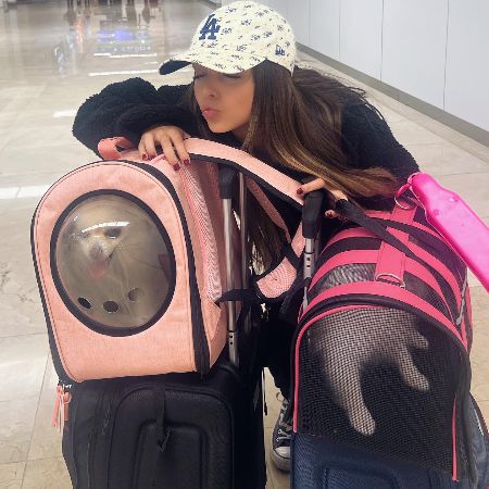 Alana Lliteras posted about her two dogs, Nina and Mochi, on Instagram.